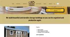 Desktop Screenshot of fisherbarns.com